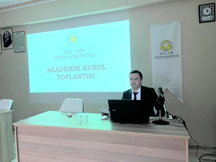 2025-2026 Eğitim Öğretim Yılı Akademik Kurul Toplantısı Gerçekleştirildi